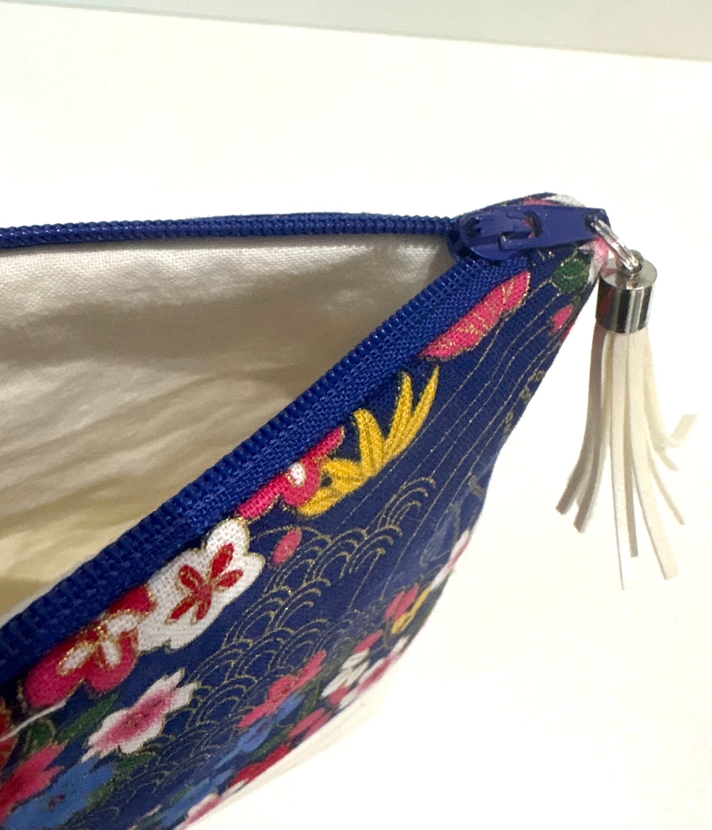 Trousse coton et simili cuir