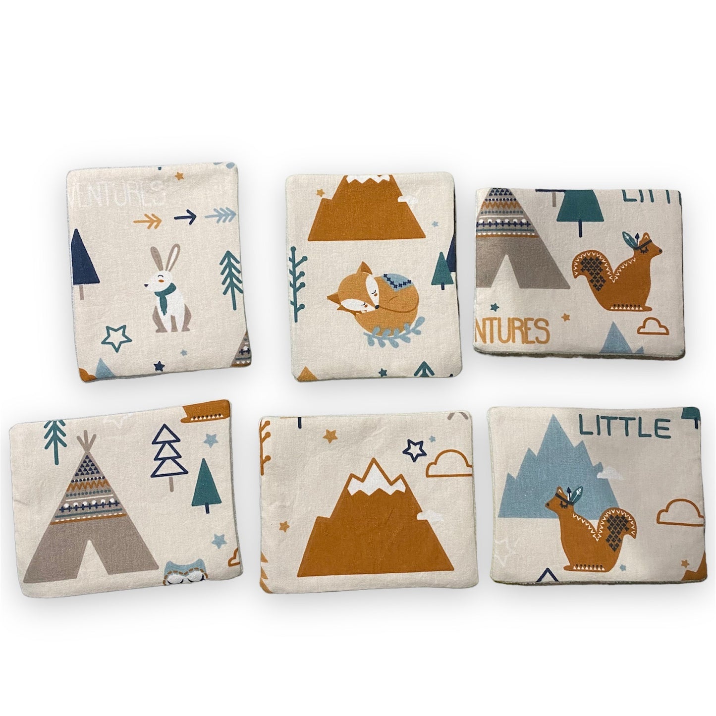 Cotons lavables pour le change