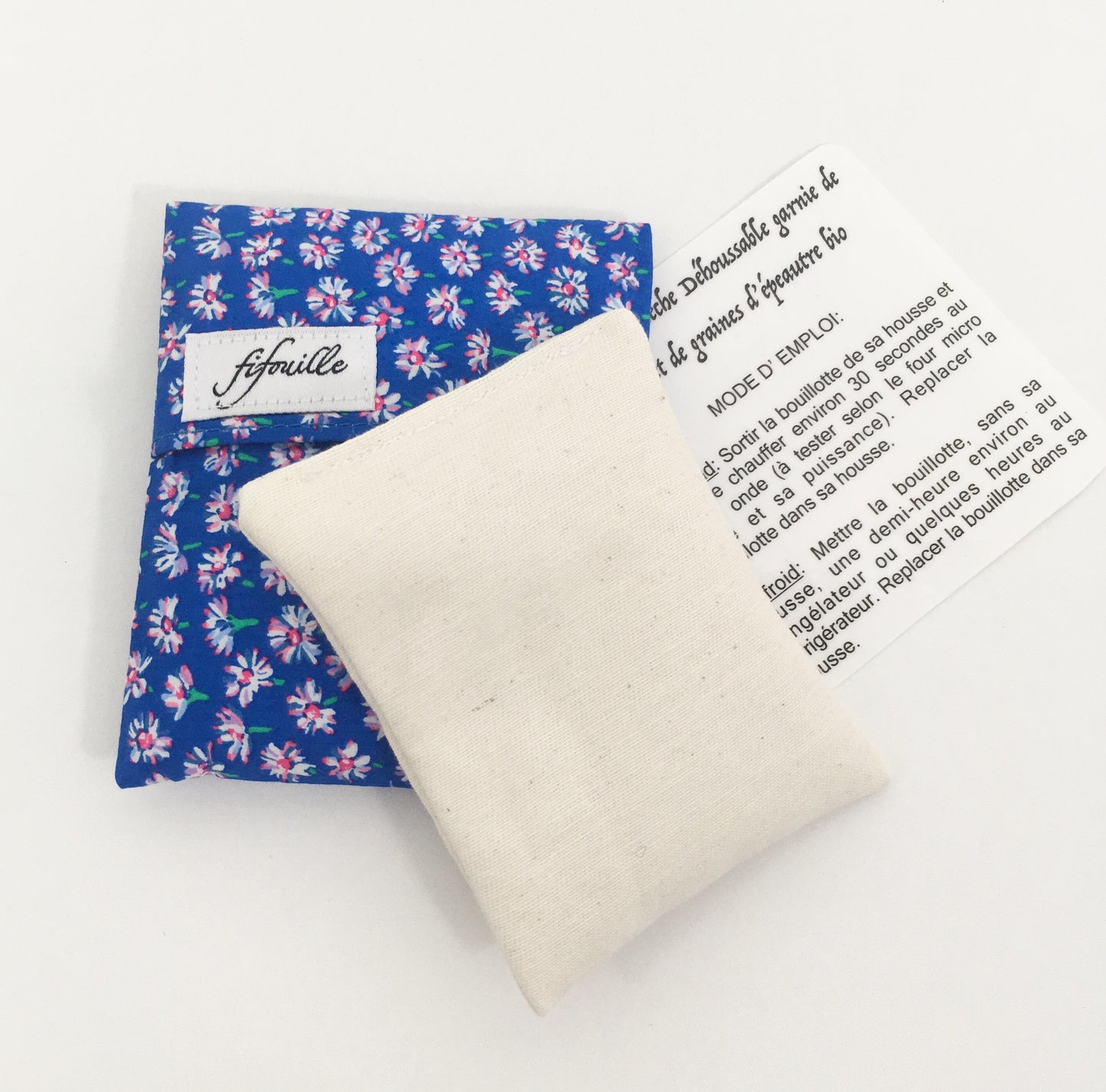 Bouillotte sèche déhoussable