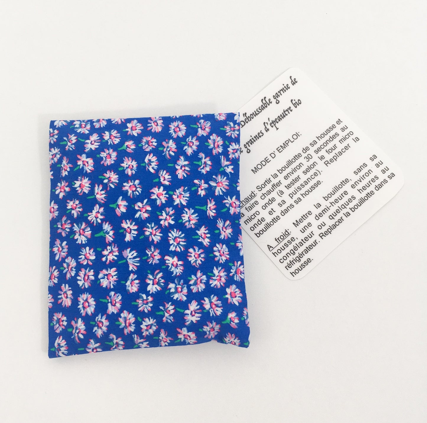 Bouillotte sèche déhoussable