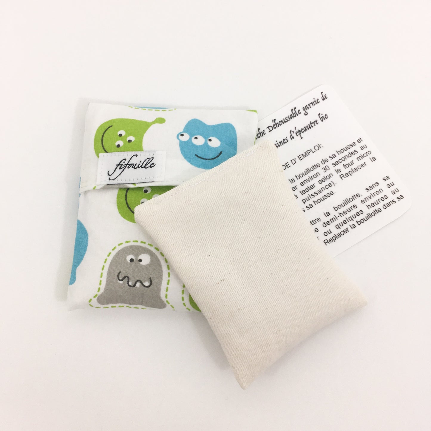 Bouillotte sèche déhoussable