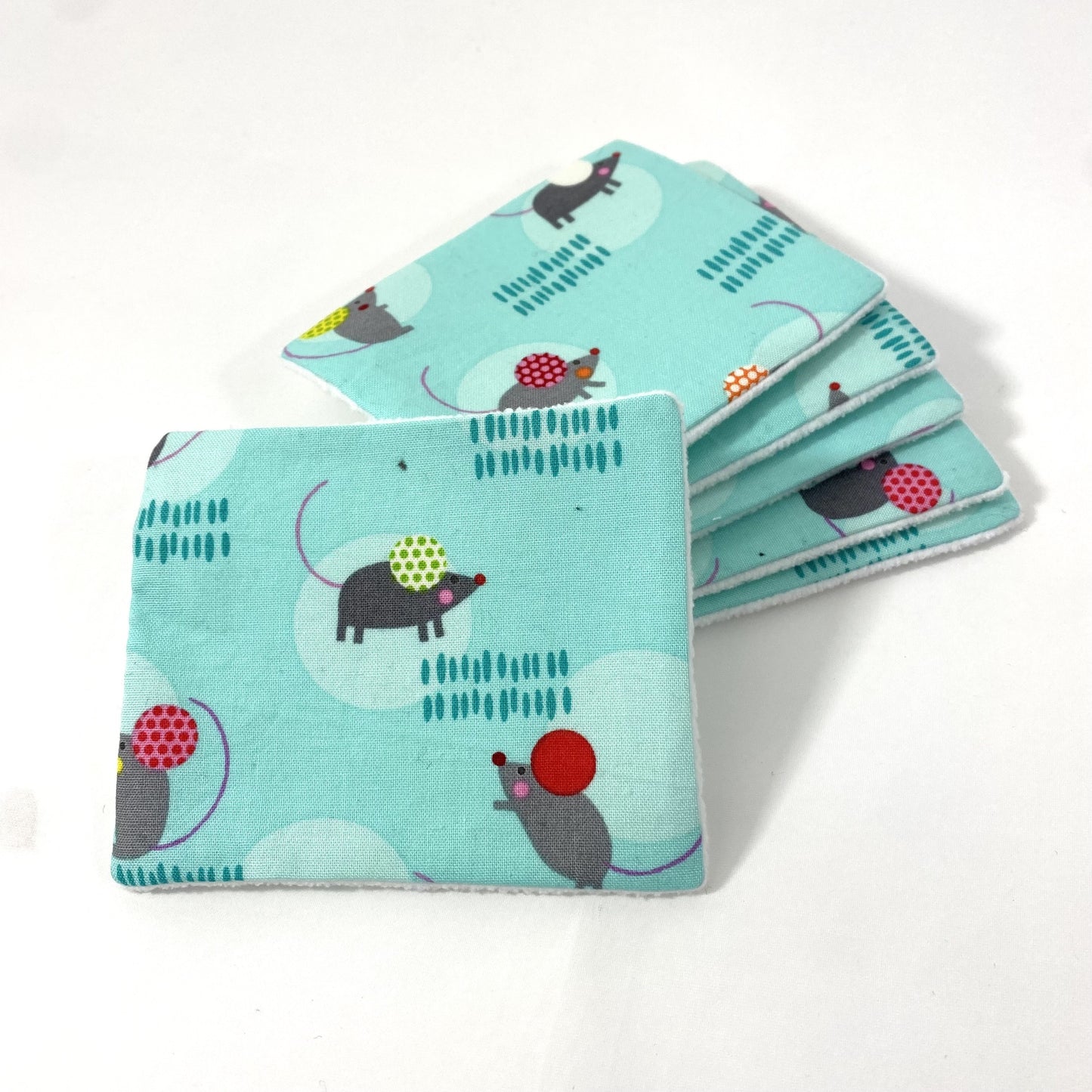 Cotons lavables pour le change
