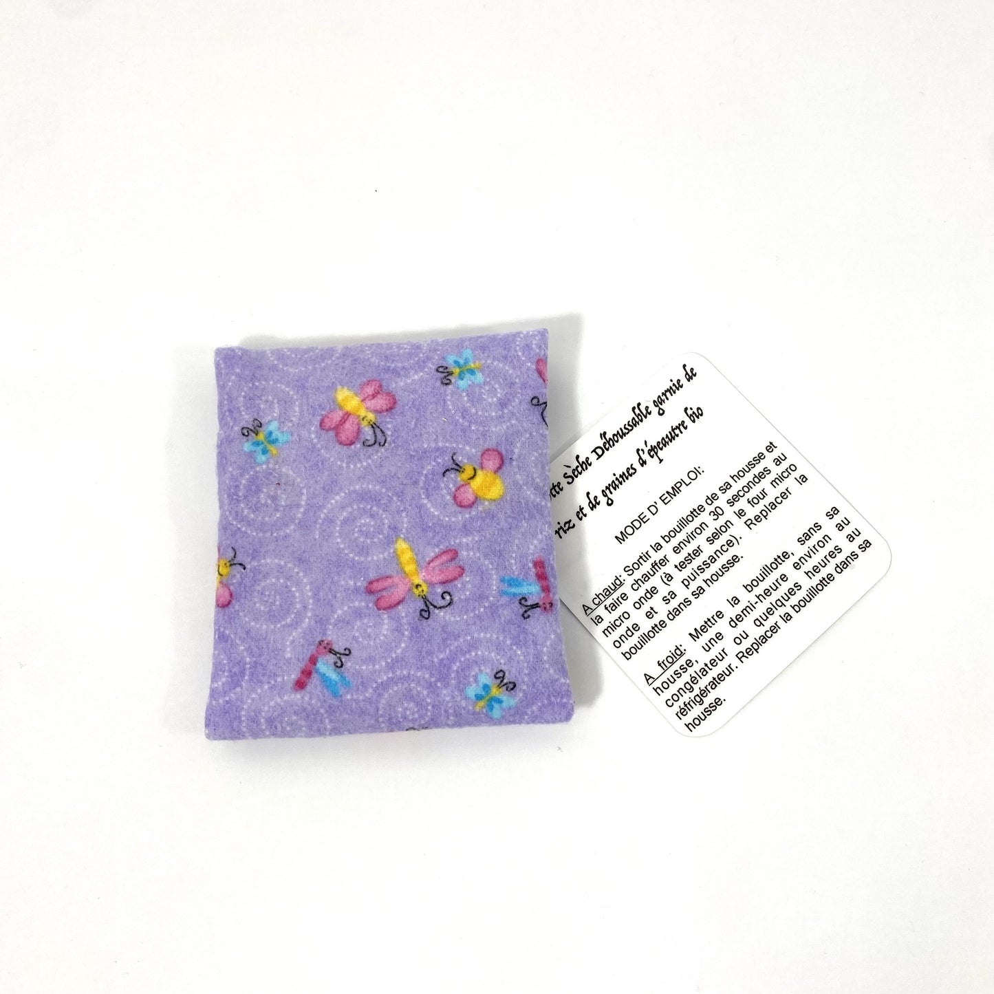 Bouillotte sèche déhoussable