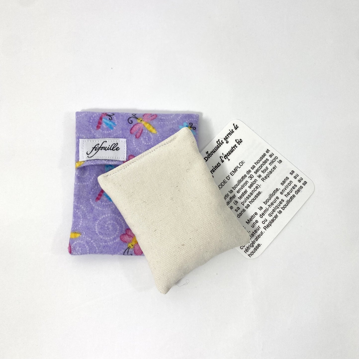 Bouillotte sèche déhoussable