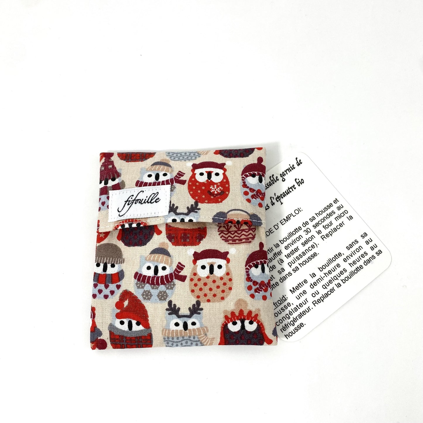 Bouillotte sèche déhoussable