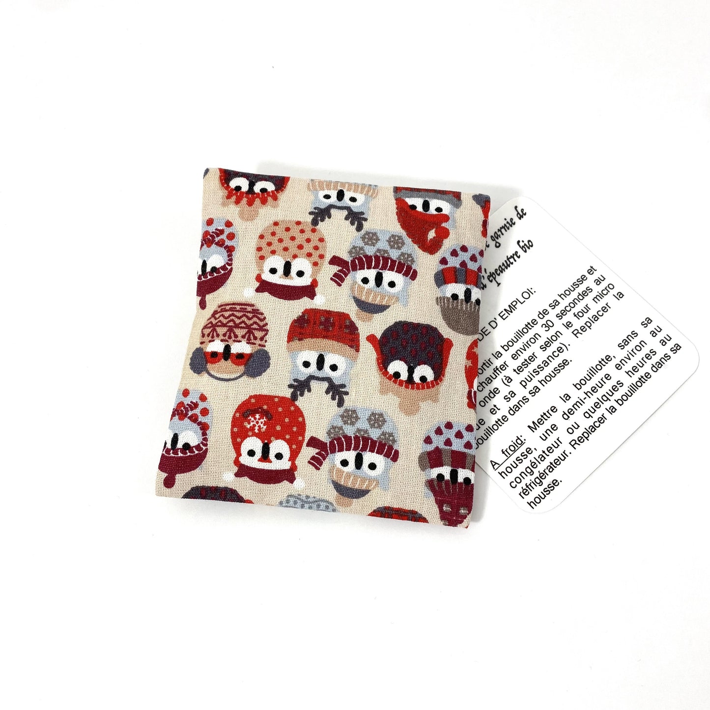 Bouillotte sèche déhoussable