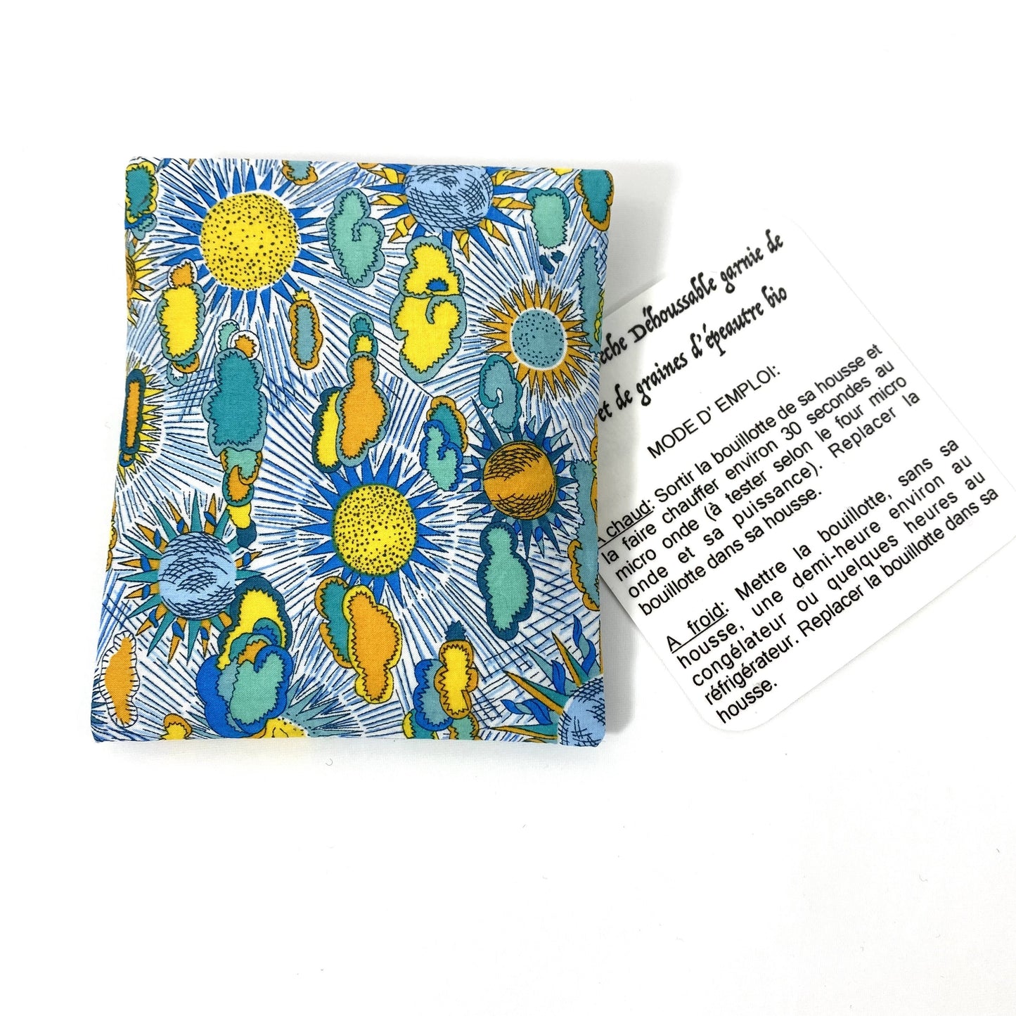 Bouillotte sèche déhoussable