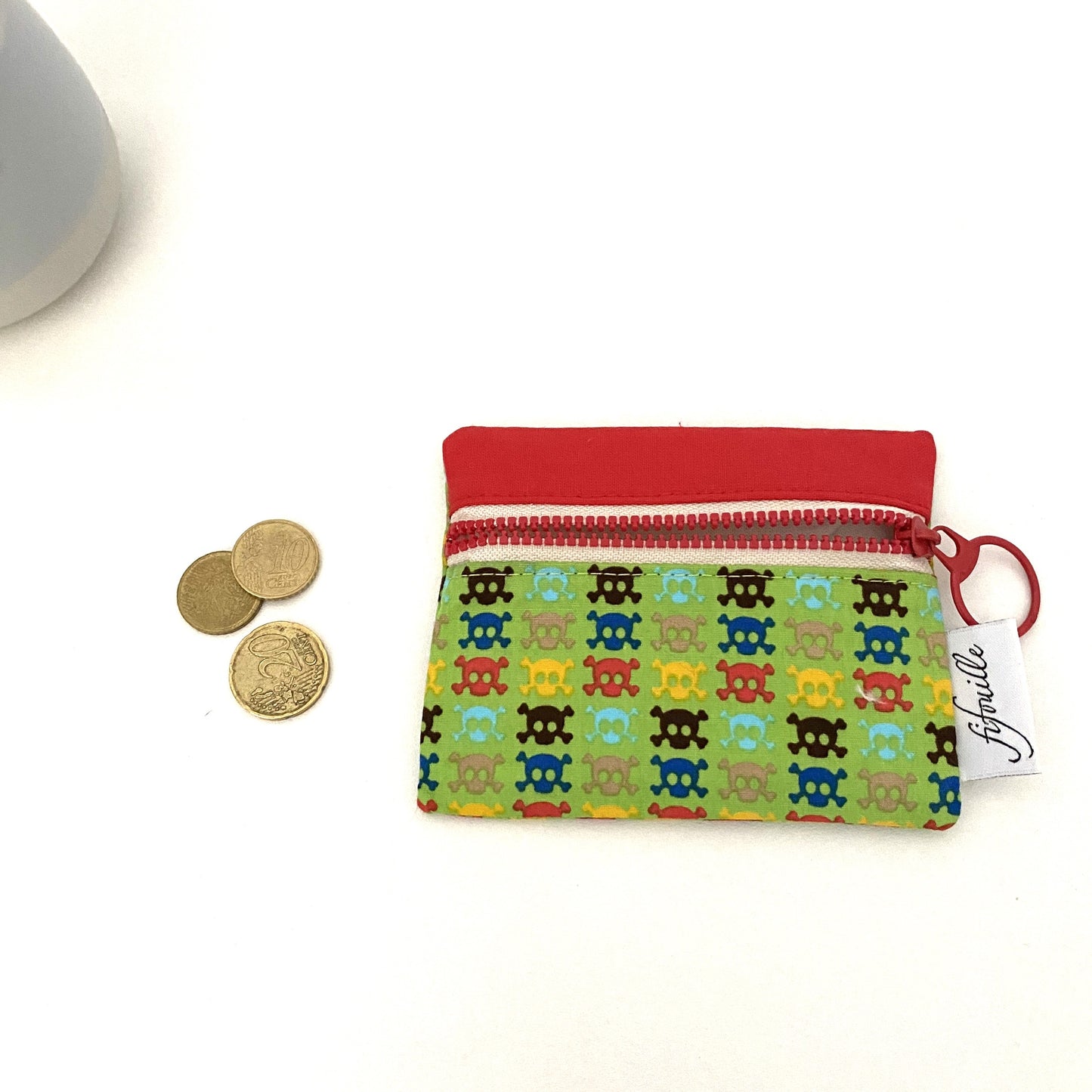 Ensemble trousse à billes et porte monnaie