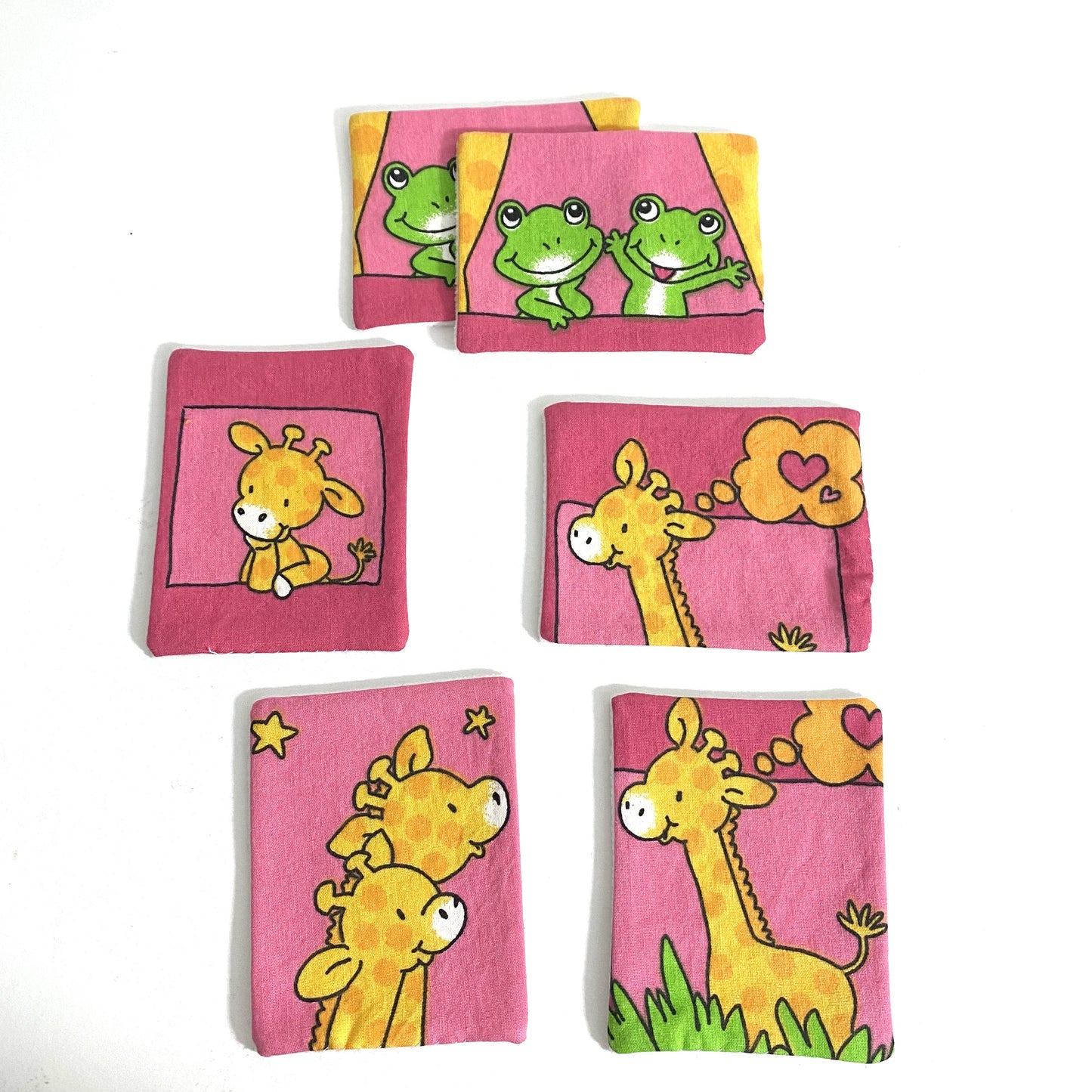 Cotons lavables pour le change