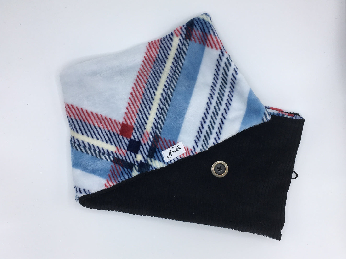 Echarpe style snood pour homme