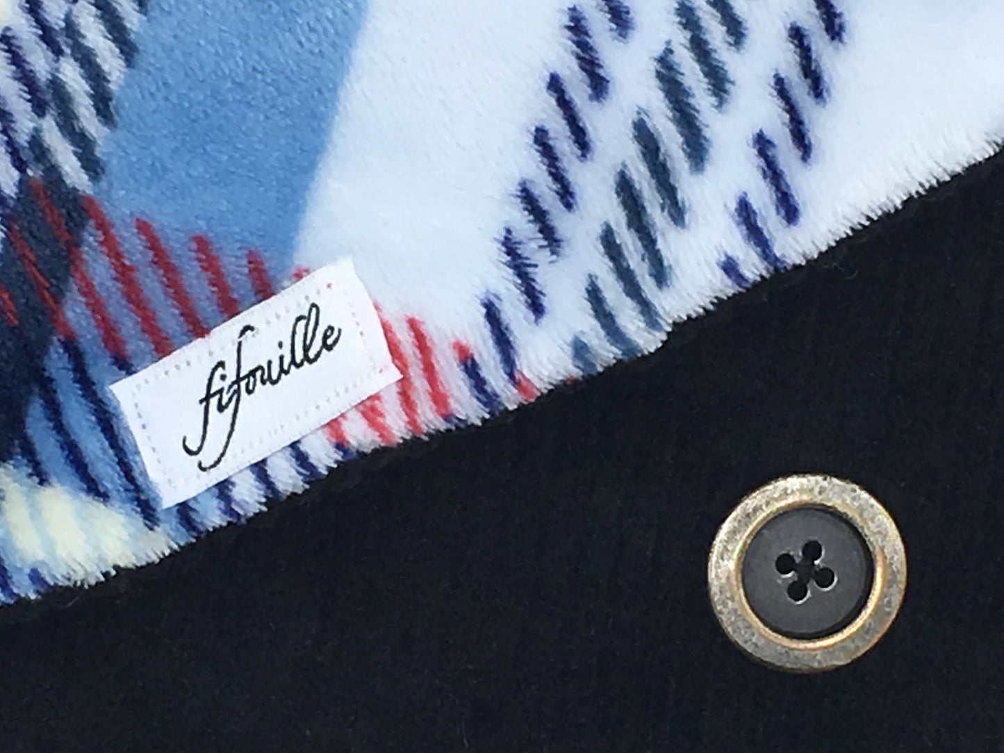 Echarpe style snood pour homme