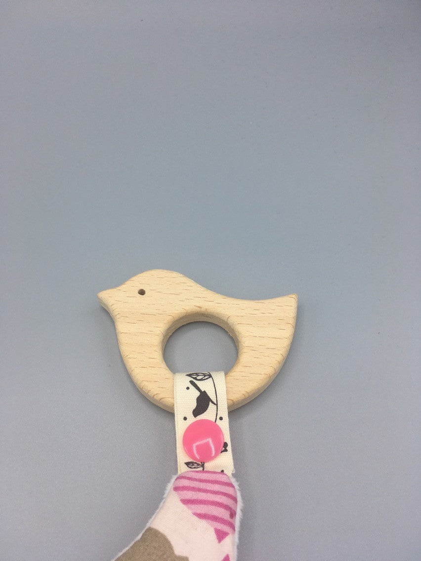 Doudou plat oiseau