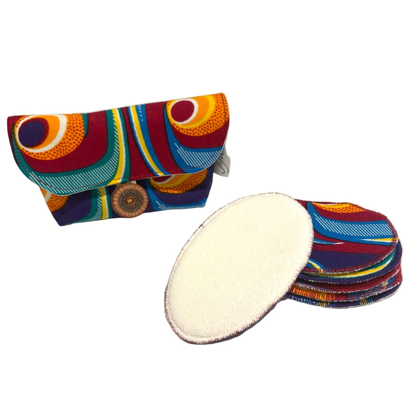 Lot de cotons lavables avec pochette