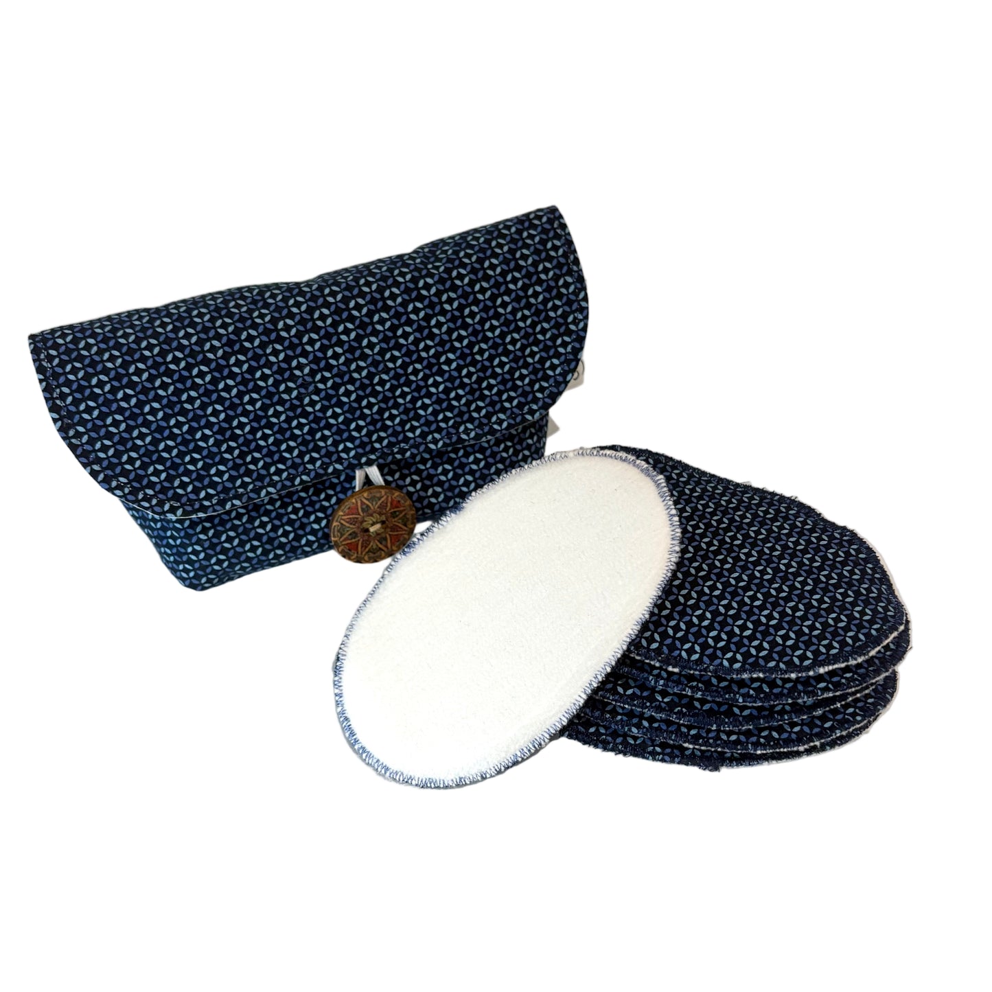 Lot de cotons lavables avec pochette