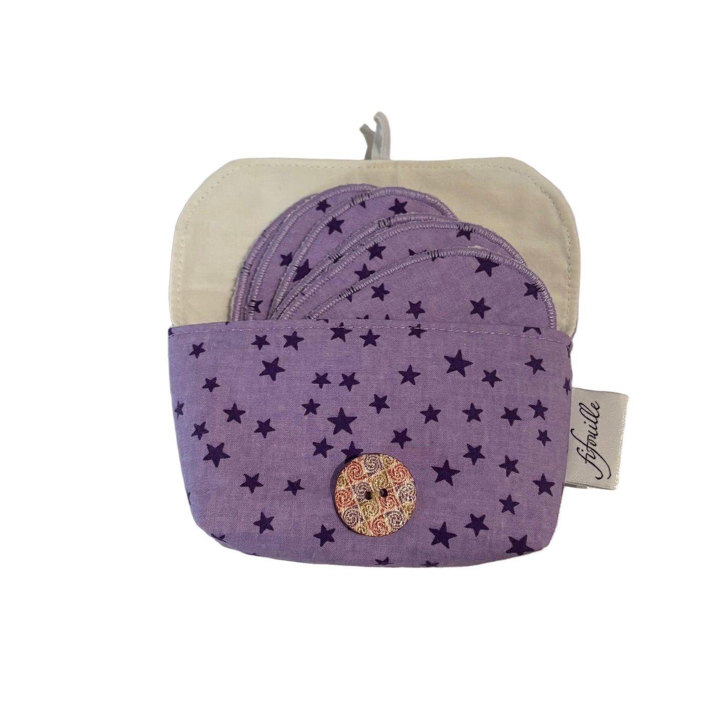 Lot de cotons lavables avec pochette