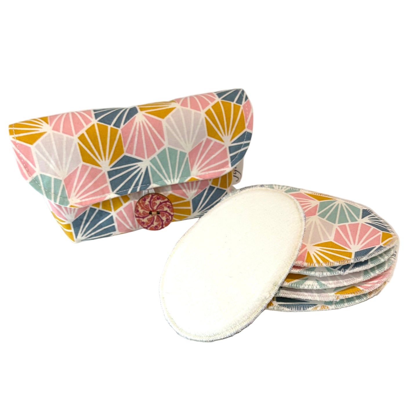 Lot de cotons lavables avec pochette