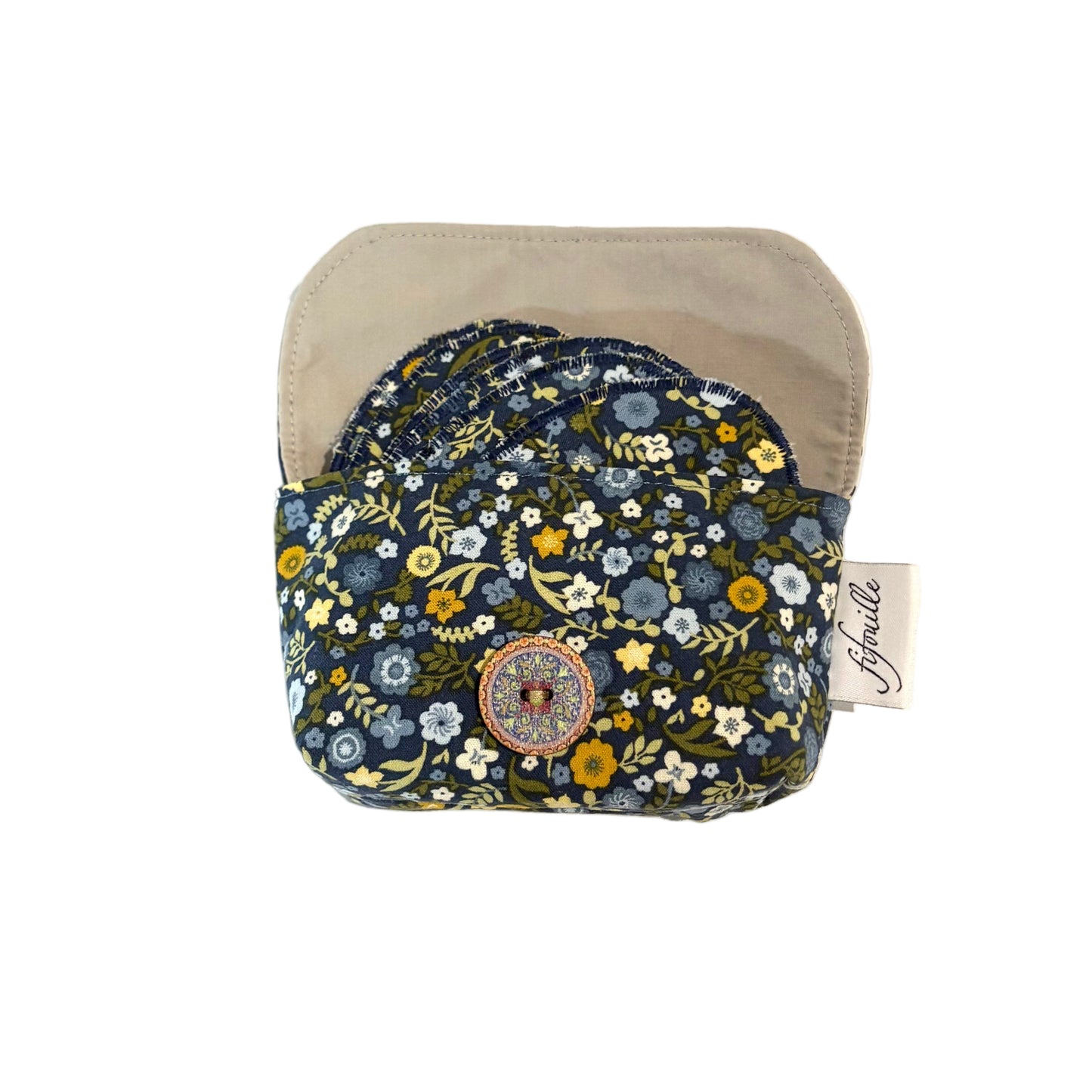 Lot de cotons lavables avec pochette