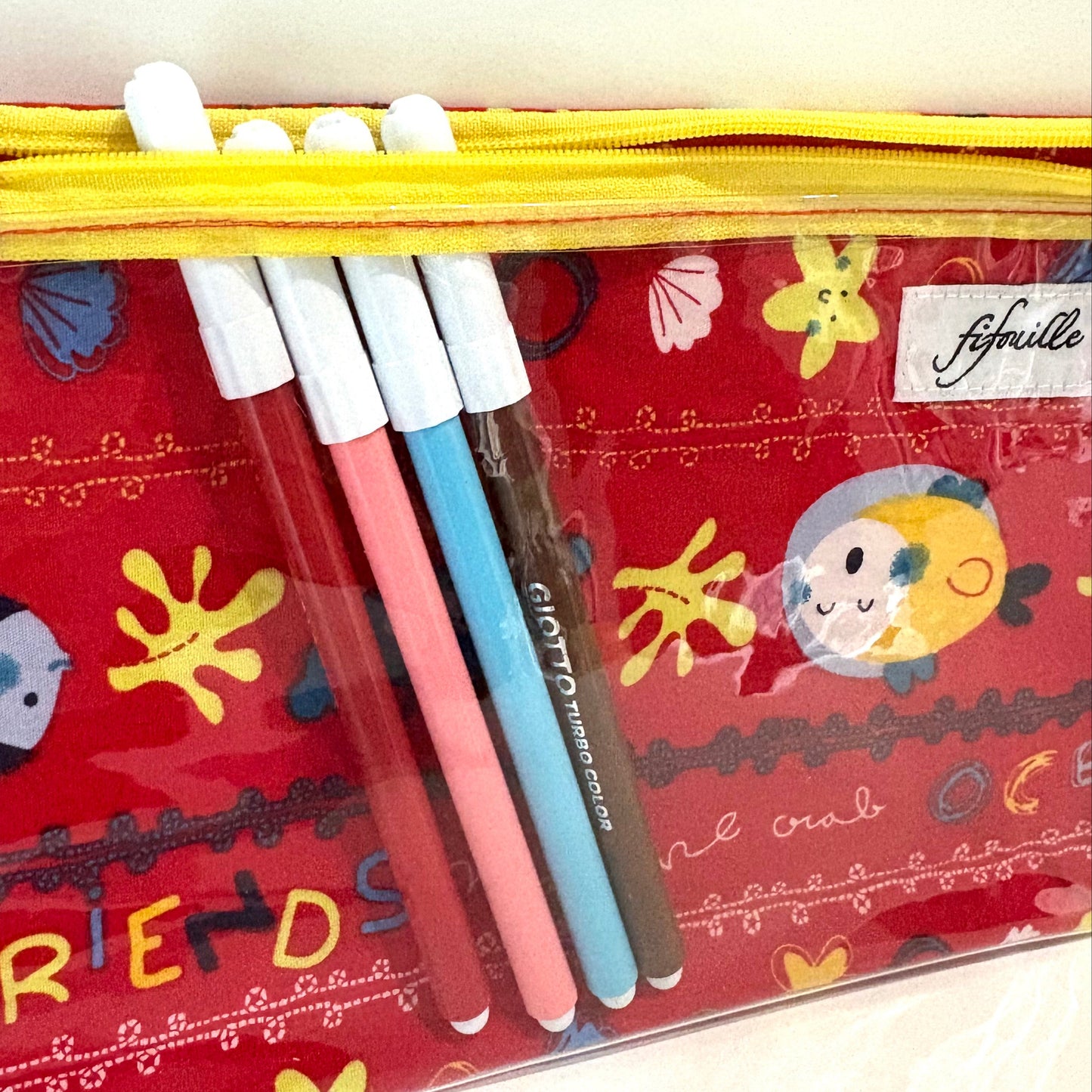 Trousse transparente