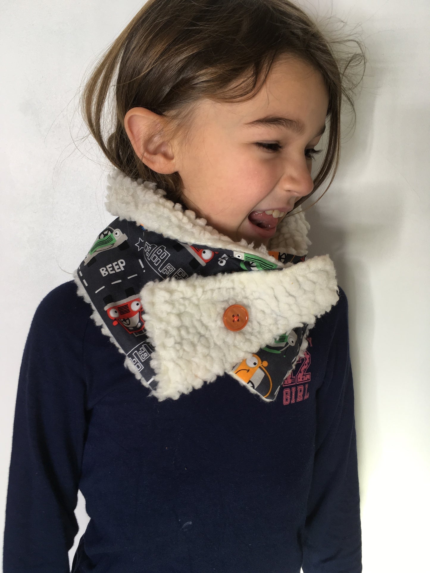 Echarpe style snood pour enfant