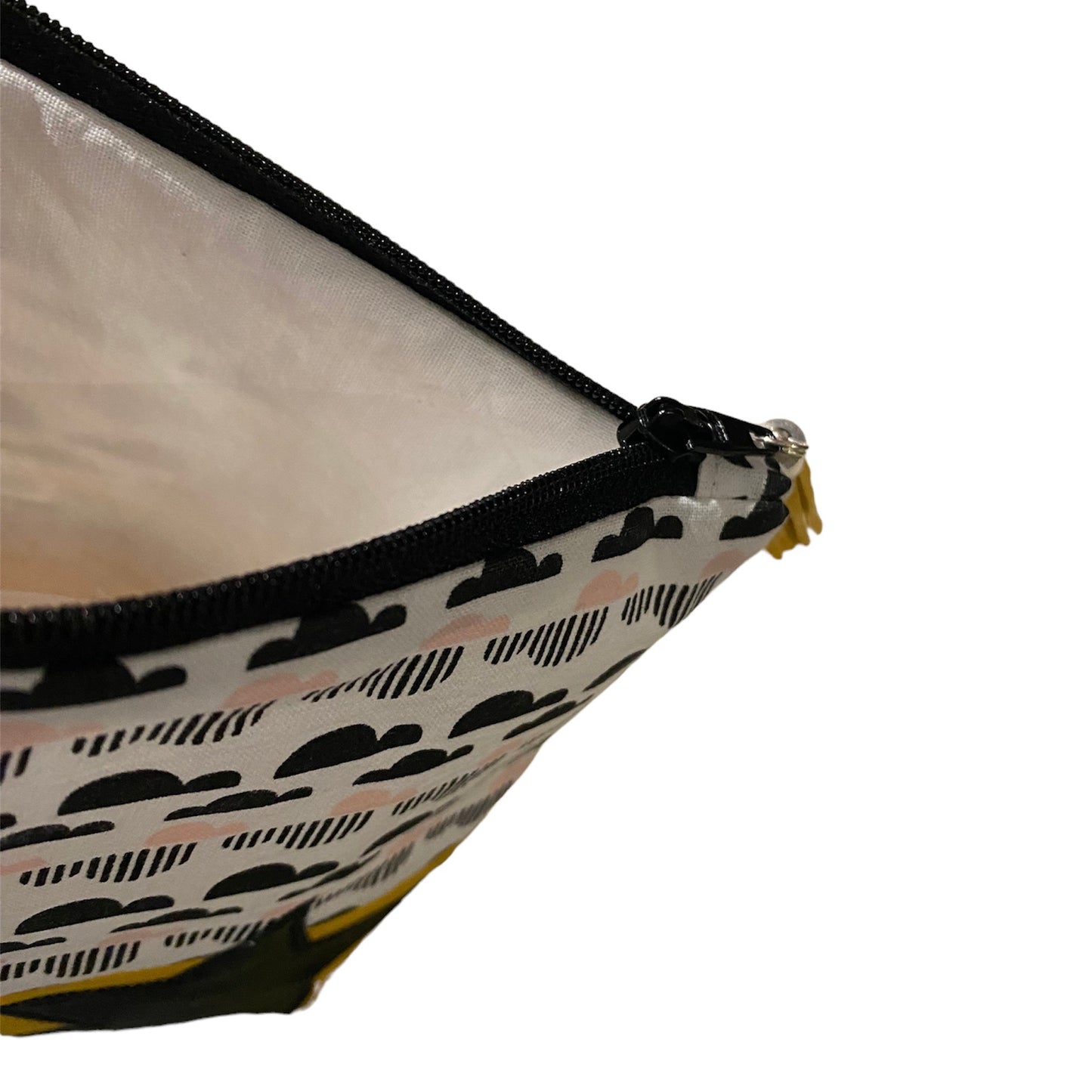 Trousse coton et simili cuir